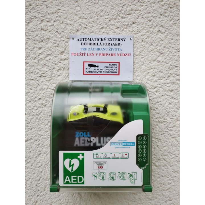 Automatizovaný externý defibrilátor (AED)