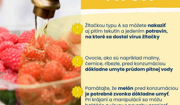 Aktuality / Nárast počtu ochorení na hepatitídu typu A  -  prevencia - video