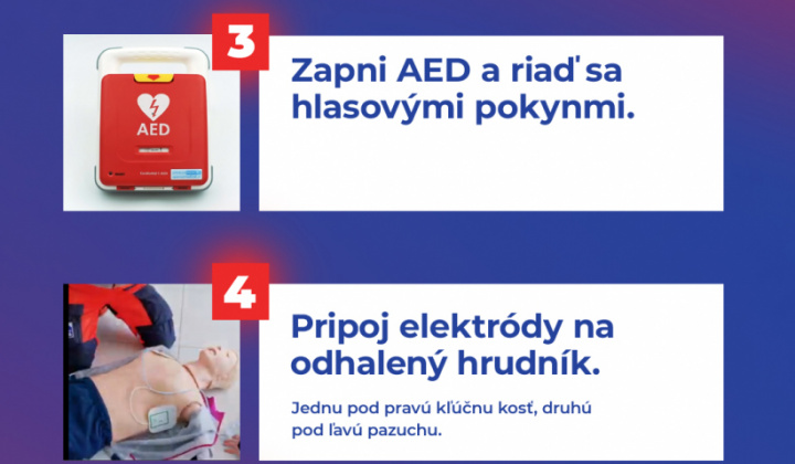 Aktuality / Automatizovaný externý defibrilátor (AED) - foto