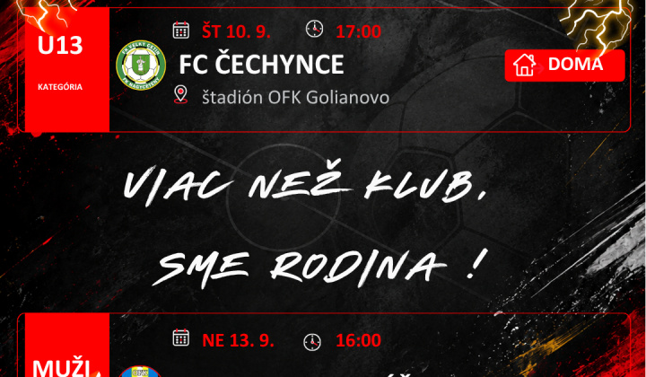 Aktuality / Pozvánka OFK Golianovo - foto