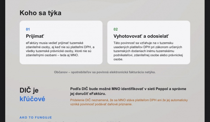 Aktuality / Informačný leták - Elektronická fakturácia - foto