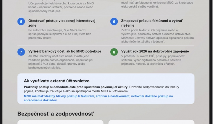 Aktuality / Informačný leták - Elektronická fakturácia - foto