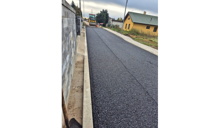 Modernizácia miestnych komunikácií v obci Golianovo