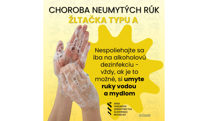 Nárast počtu ochorení na hepatitídu typu A  -  prevencia