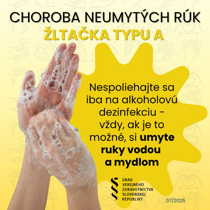 Nárast počtu ochorení na hepatitídu typu A  -  prevencia