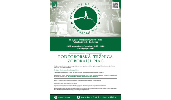 PODZOBORSKÁ TRŽNICA